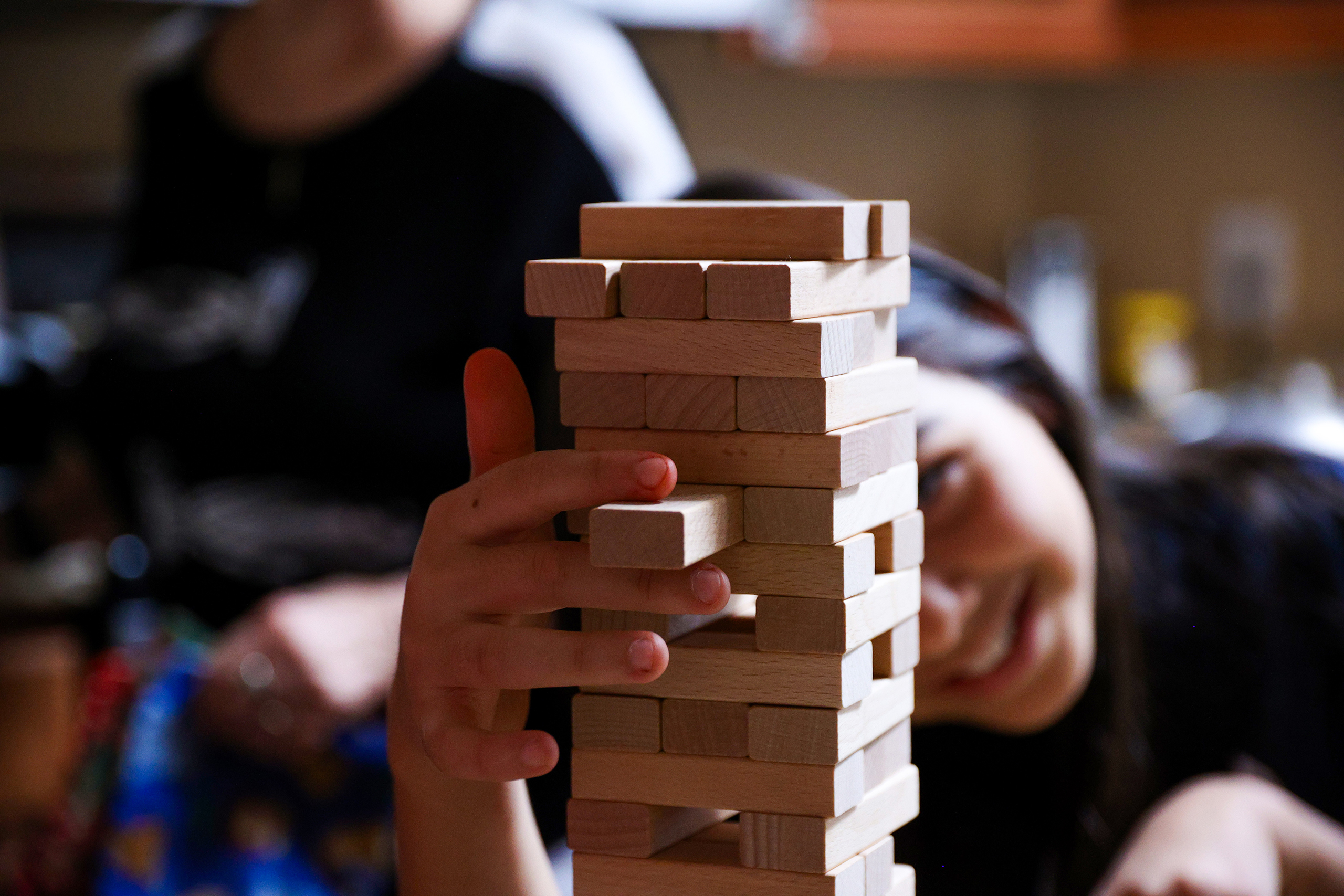 A Jenga, Badminton, and Spaghetti Kind of Day